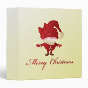 cute little santa photo album binder