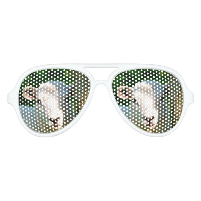 CUTE LITTLE SHEEP AVIATOR SUNGLASSES (Front)