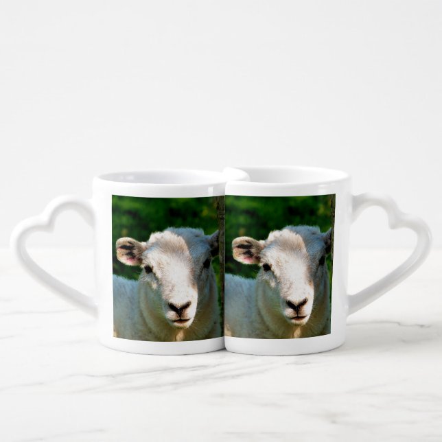 CUTE LITTLE SHEEP COFFEE MUG SET (Front Nesting)