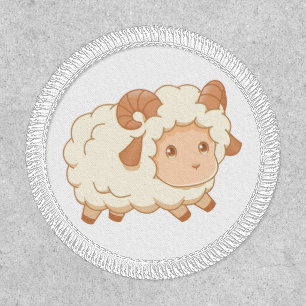 Cute Little Sheep Ram Patch