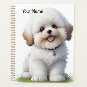 Cute Little Shih Tzu Puppy  Dog Lover Planner