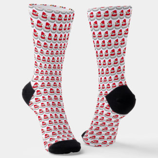 Cute Little Snowduck | Snowman Duck Pattern | Red Socks