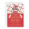 Cute Little Sock Monkey Baby Shower Invitation
