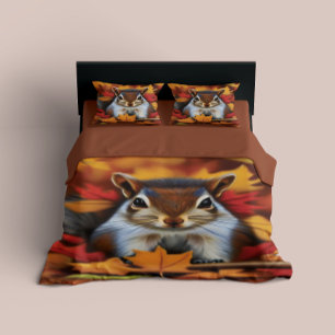 Cute Little Squirrel Duvet Cover