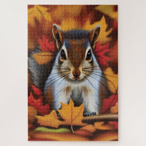 Cute Little Squirrel Jigsaw Puzzle