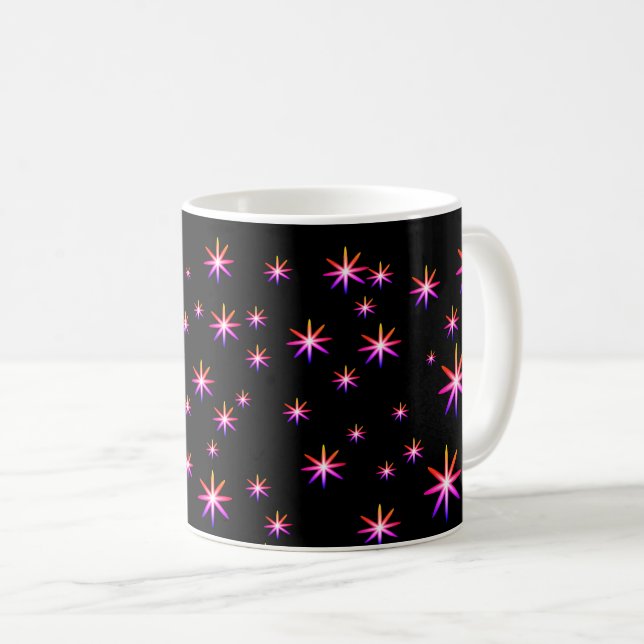 cute little stars coffee mug (Front Right)