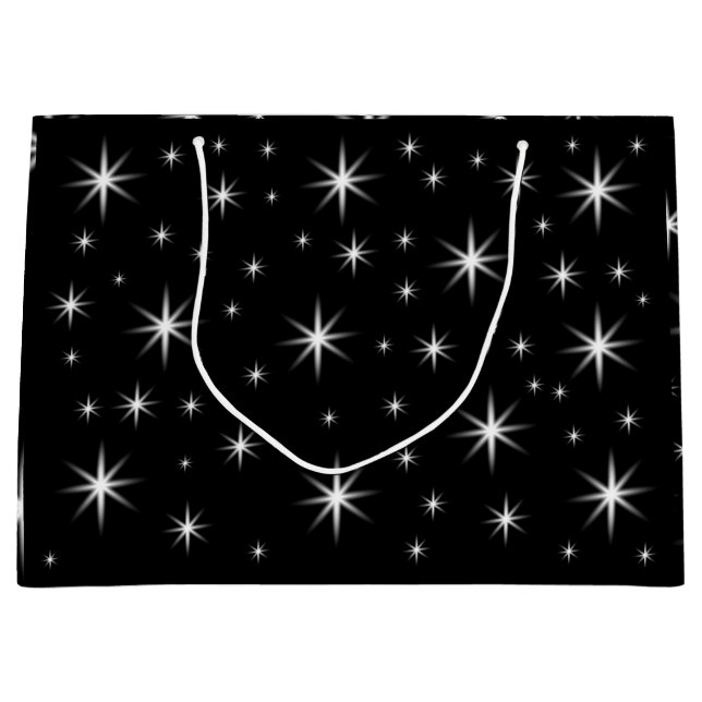 cute little stars large gift bag (Front)