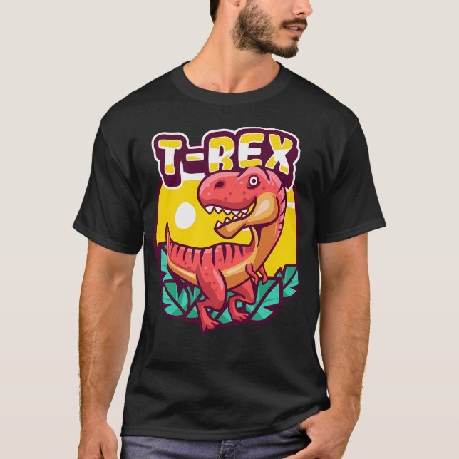 Cute Little T-Rex T-Shirt (Front)