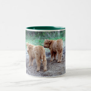 Cute little tails Two-Tone coffee mug