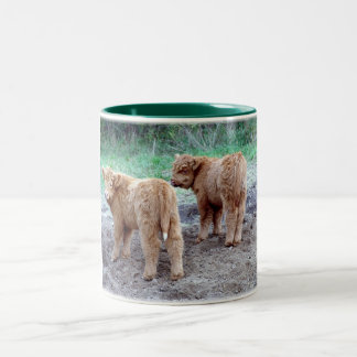 Cute little tails Two-Tone coffee mug