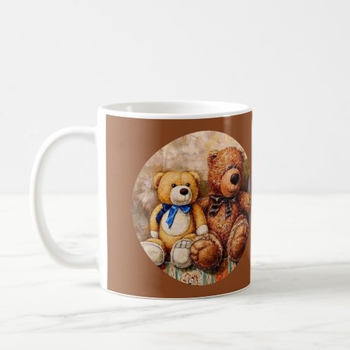 Cute Little Teddy Bears Coffee Mug