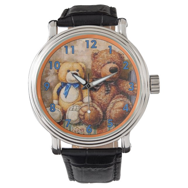 Cute Little Teddy Bears Watch (Front)