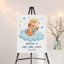 Cute Little Tiger Baby Shower