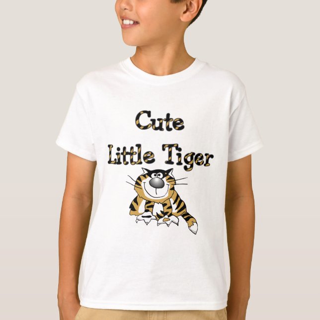 Cute Little Tiger Tshirts and Gifts (Front)
