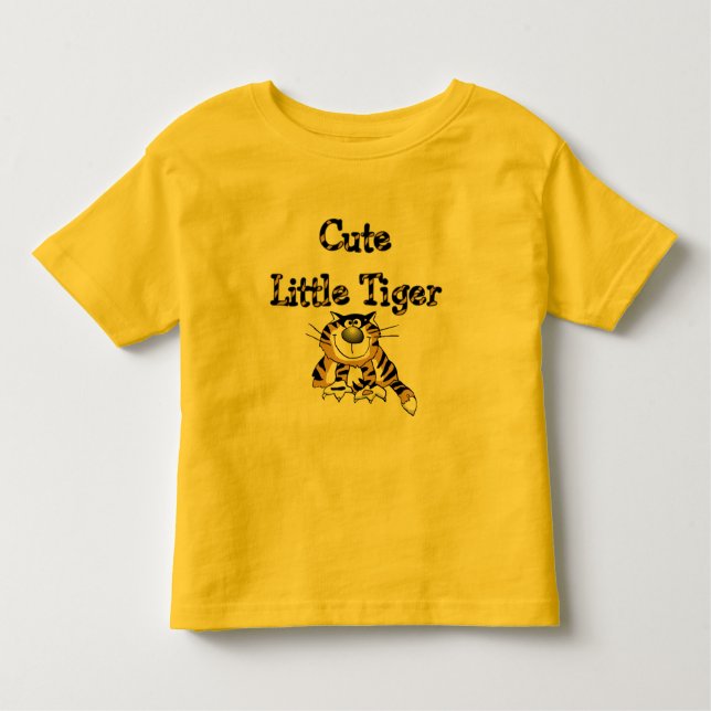 Cute Little Tiger Tshirts and Gifts (Front)
