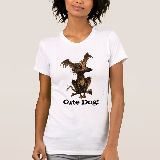 Cute Little Toy Dog T-Shirt (Front)