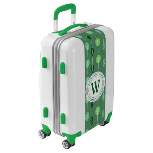 Cute Little Trees Personalized Luggage