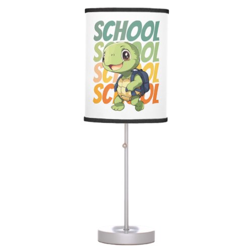 cute little turtle gift idea for back to school table lamp