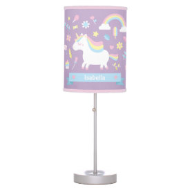 Cute Little Unicorn Girls Room Decor Table Lamp