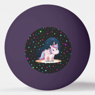 Cute Little Unicorn Ping Pong Ball