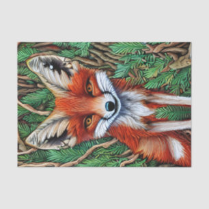 Cute Little wilderness Fox Tissue Paper
