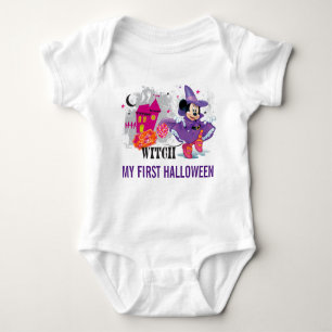 Cute Little Witch Baby Bodysuit