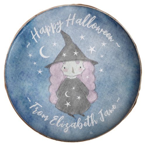 Cute Little Witch Childrens Halloween Party Chocolate Covered Oreo