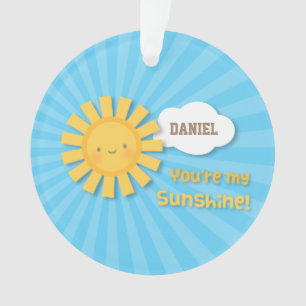 Cute Little You Are my Sunshine Ornament