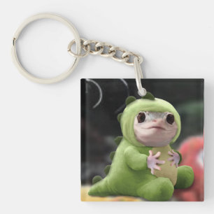 Cute Lizard Plushie Keychain