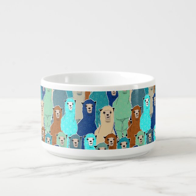 Cute Llama Bowl (Center)