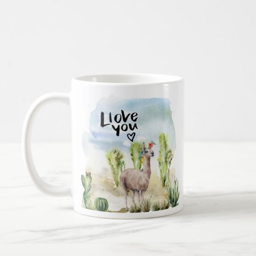 Cute Llama Coffee Mug