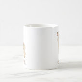 Cute Llama Custom Mane Coffee Mug (Center)