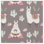 Cute Llama Fabric