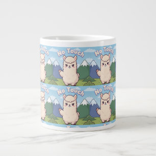 Cute Llama Giant Coffee Mug