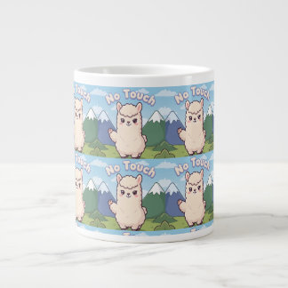 Cute Llama Giant Coffee Mug