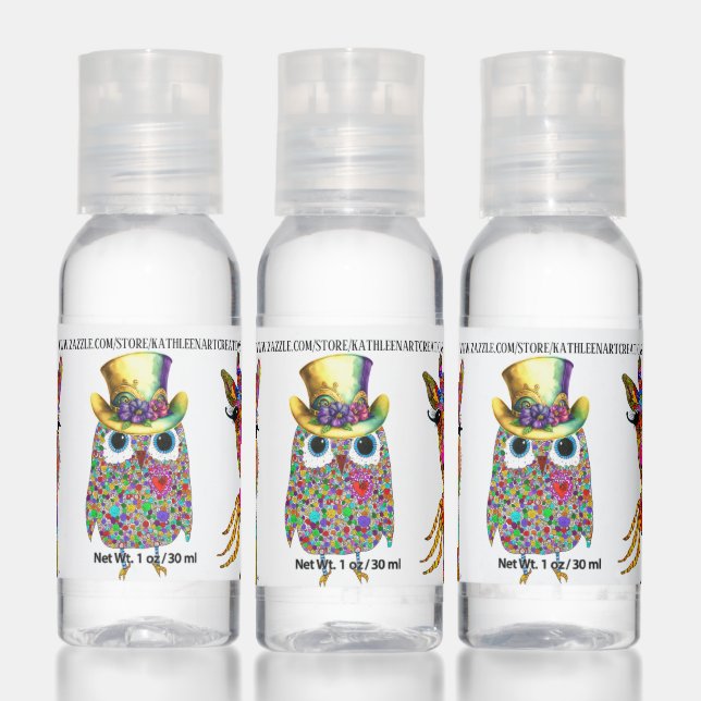 Cute Llama, Giraffe and Owl  Hand Sanitizer (Set)