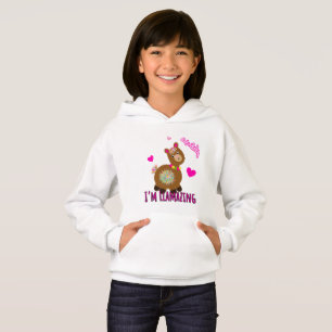 Cute llama hoodie