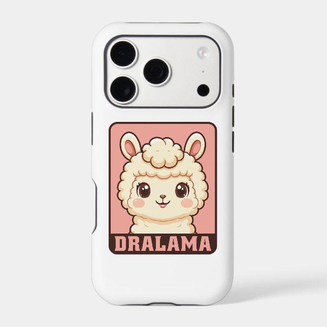 Cute llama illustration design Case-Mate iPhone case (Back)