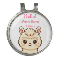 Cute llama illustration design