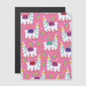 Cute Llama Pattern (Front/Back)