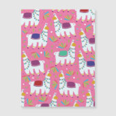 Cute Llama Pattern (Front)