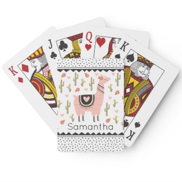 Cute Llama Playing Cards Cute Llama Playing Cards