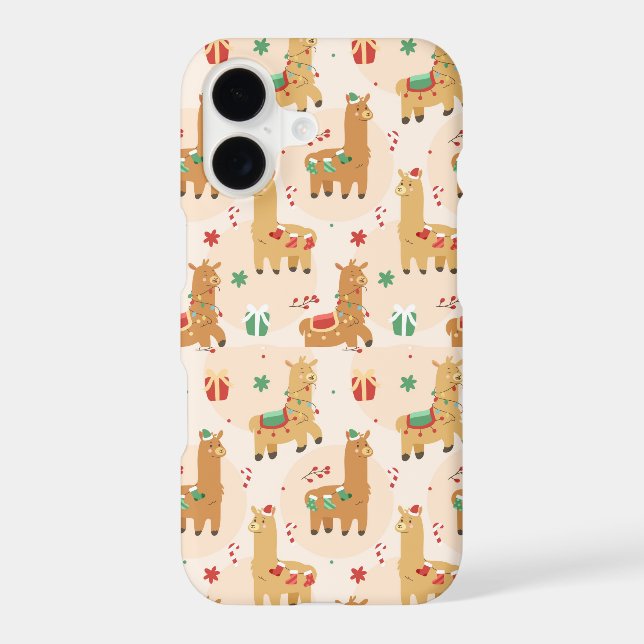 Cute Llamas Iphone Case (Back)