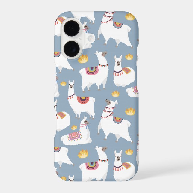 Cute Llamas Iphone Case (Back)