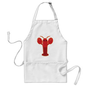Cute Lobster Adult Apron