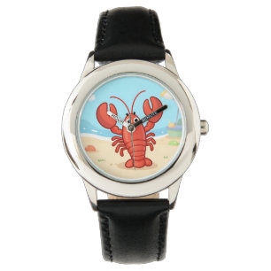 Cute lobster at the beach watch