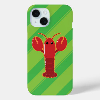 Cute Lobster iPhone 15 Case