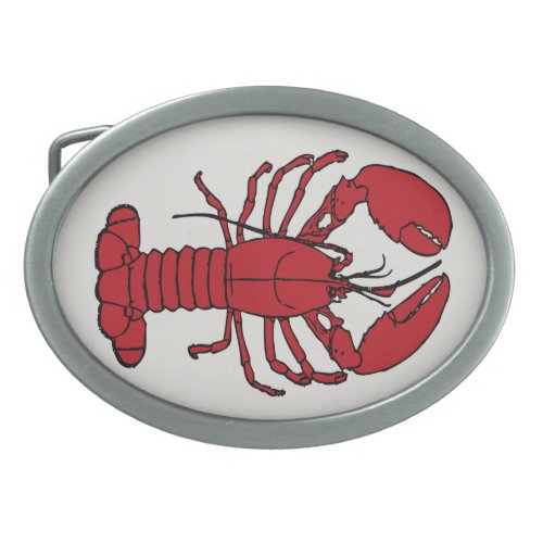 Cute Lobster Nautical beach   belt buckle