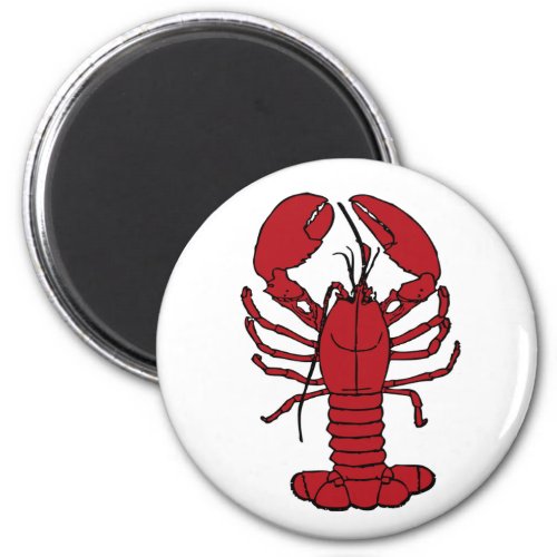 Cute Lobster Nautical beach bottle opener Magnet