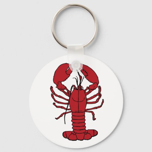 Cute Lobster Nautical beach    key chain